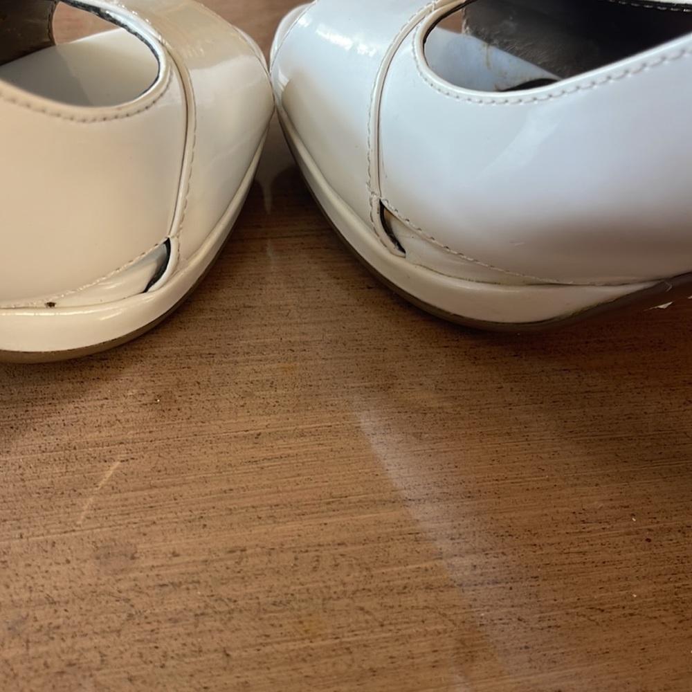 Life stride soft system white leather heels - Picture 9 of 9
